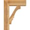 Ekena Millwork Balboa Block Rough Sawn Bracket w/ Offset Brace, Western Red Cedar, 8"W x 24"D x 32"H BKT0806X24X32BOA05RWR - alternate 3